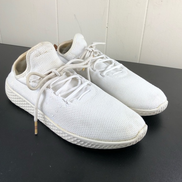 Pharrell Williams x Adidas Tennis Hu 'Raw Sand’ Sz 9 - Picture 3 of 11